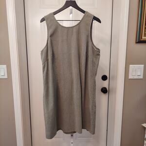 Vtg Faded Glory Jumper Dress Size 22w Zip Back 90s Grunge Cottage Core Minimal